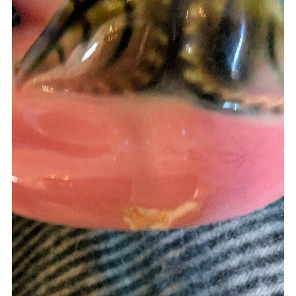 Hull Pottery Cornucopia Vase 6 Inch Yellow/ Blue Pink Floral 6 Inch Vintage - Picture 7 of 7